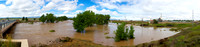 Saint Vrain River as seen from 119 close to Sugar Mill